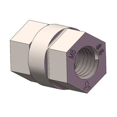 carbono 304 de acero inoxidables de acero o diseño modificado para requisitos particulares nuez floja anti 316