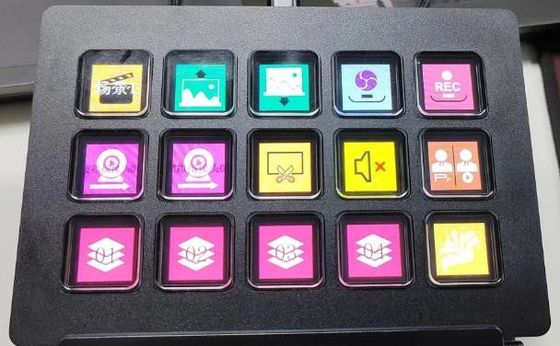 Llave adaptable del LCD del teclado 15 de la cubierta de la corriente