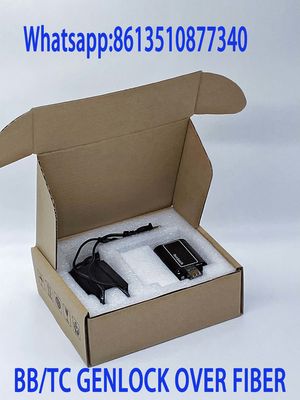 Genlock al convertidor Genlock (Tri nivel de la fibra del BB/de CVBS/) sobre el suplemento óptico de la fibra (tableros) con Mini Size, módulo de w/SFP