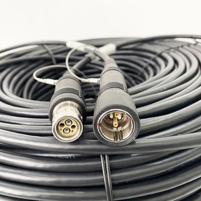 Enchufe del conector EDW FXW de la fibra del cable SMPTE304 SMPTE911 3K93C SMPTE de Hybird