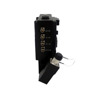 sistema de la cámara de la fibra 3G con audio delantero y de vuelta del SD de los datos 422/485/Intercom/del nivel de línea sobre el cable híbrido de la fibra de SMPTE