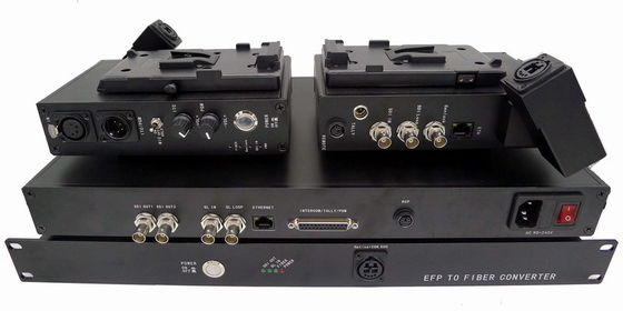 Sistema EFP de la cámara de la fibra de HD 3G al convertidor de la fibra para JVC W SDI teledirigido