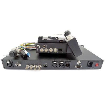 Difusión teledirigida TV SDI Tally Rcp TTL PGM de la CCU de OB Van Intercom al sistema de la fibra