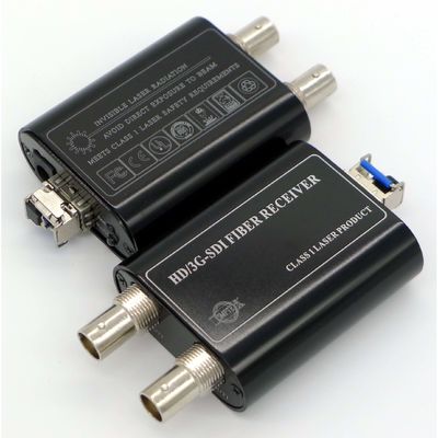 Suplemento óptico de la fibra óptica 3G-SDI del convertidor de SFP de la difusión 3G/HD-SDI de los datos de la fibra audio video espléndida de Ethernet
