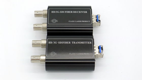 Suplemento óptico de la fibra óptica 3G-SDI del convertidor de SFP de la difusión 3G/HD-SDI de los datos de la fibra audio video espléndida de Ethernet