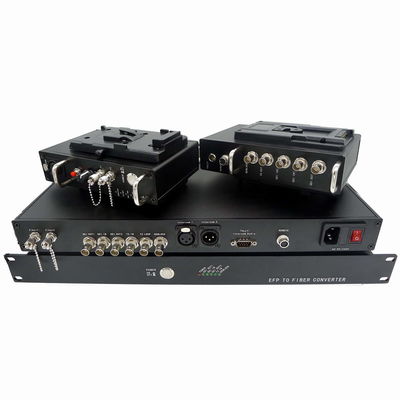 unidad de sistema de fibra óptica de la cámara de la comunicación del centro 4ch para el EFP INGLÉS del SNG