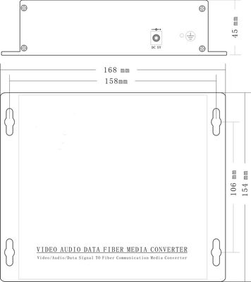 XLR equilibran audio bidireccional sobre fibra