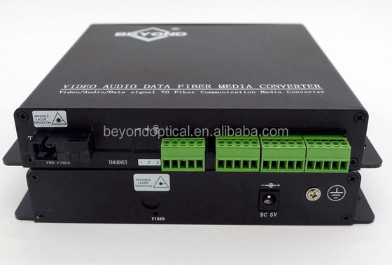 La producción Live Streaming And Camera Accessories de la TV 8 BIDI entra en contacto con el cierre al convertidor óptico de la fibra