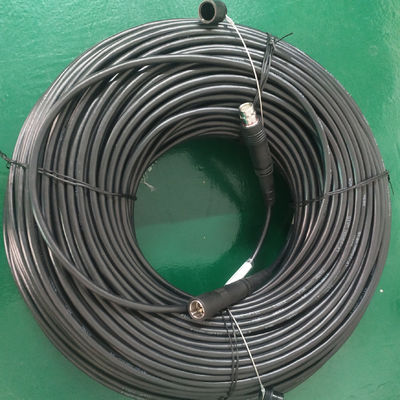 Cable híbrido fotoeléctrico del conector de la fibra del sistema de radiodifusión SMPTE