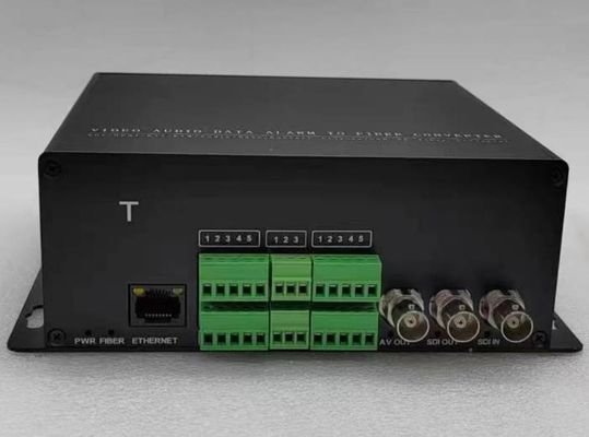 2CH 3G HD SDI con Ethernet sobre la transmisión de Ethernet de la fibra
