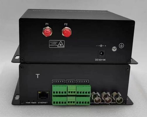 2CH 3G HD SDI con Ethernet sobre la transmisión de Ethernet de la fibra