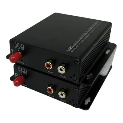 Convertidor audio de RCA del diseño listo para el uso del sistema de la cámara de la fibra con varios modos de funcionamiento