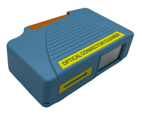 Caja transparente del limpiador del conector de los productos de la investigación científica del casete de la fibra