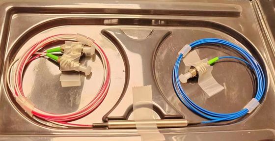 Tres solo modo portuario Wavelenght distribuidor de fibra óptica 1550nm