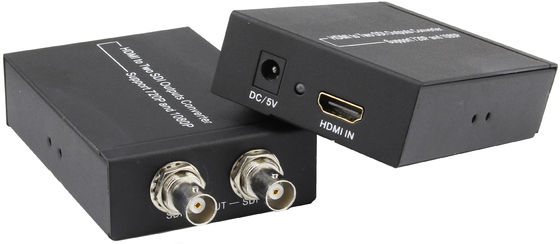 simultáneamente HDMI al convertidor del SDI con el adaptador de 5V 1A