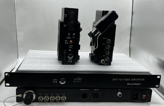Sistema de la cámara de la fibra del EFP con el conector de la cuenta LEMO 3K93C del intercomunicador