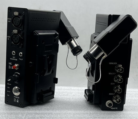 Sistema de la cámara de la fibra del EFP con el conector de la cuenta LEMO 3K93C del intercomunicador