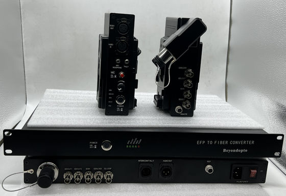 Sistema de la cámara de la fibra del EFP con el conector de la cuenta LEMO 3K93C del intercomunicador