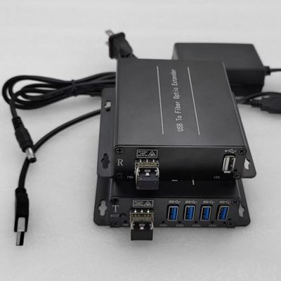 La distancia transmite el suplemento de la fibra óptica USB de 4 puertos para la impresora de la cámara