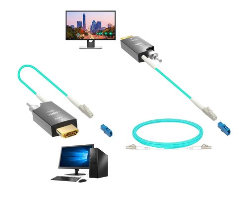 HDMI al suplemento de fibra óptica 300meter